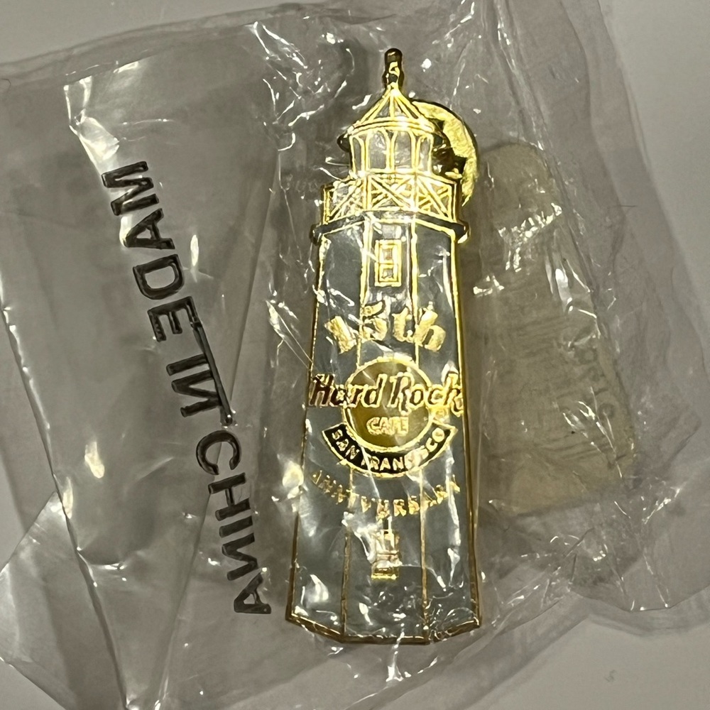 Hard Rock Cafe Pin - Lighthouse 15th Anniversary San Francisco